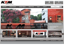 Tablet Screenshot of ktmgroups.com